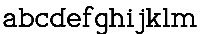 Column Regular FONT