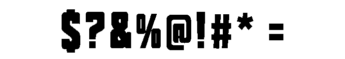 Colvane Font OTHER CHARS
