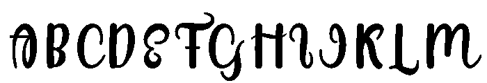 Combat Cowbow Font UPPERCASE