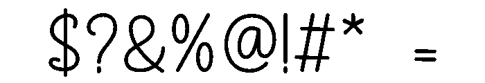 Combine Mantira Script Regular Font OTHER CHARS