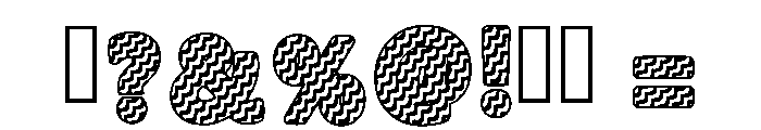 Combo Color Regular Font OTHER CHARS