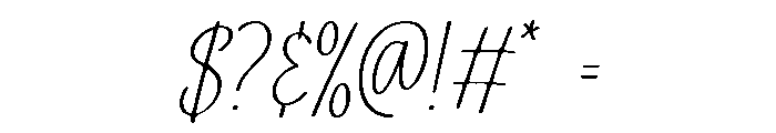 Come here Regular Font OTHER CHARS
