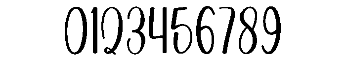 Comfort Dreamed Font OTHER CHARS