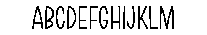 Comfort Heart Font UPPERCASE