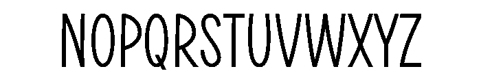 Comfort Heart Font LOWERCASE