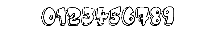 Comic 3d Bubble By Sque Regular Font OTHER CHARS