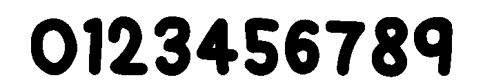 Comic Bold Regular Font OTHER CHARS
