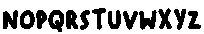 Comic Boulder Regular Font LOWERCASE