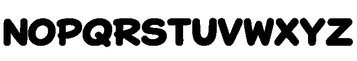 Comic Bounce Regular Font LOWERCASE