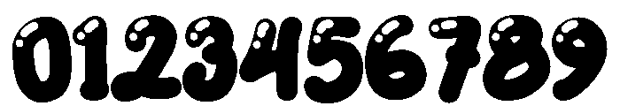 Comic Bubble Regular Font OTHER CHARS