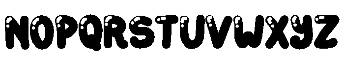 Comic Bubble Regular Font LOWERCASE