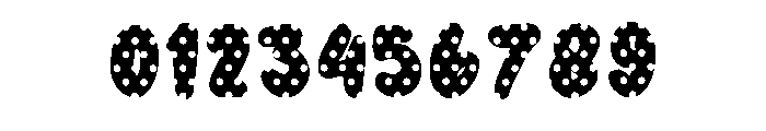 Comic Dot Regular Font OTHER CHARS