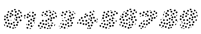 Comic Dots Regular Font OTHER CHARS
