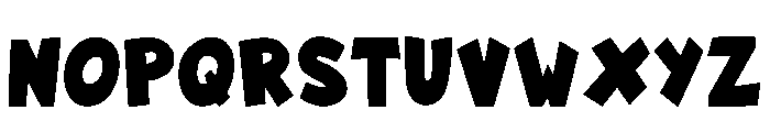 Comic Funky Regular Font LOWERCASE