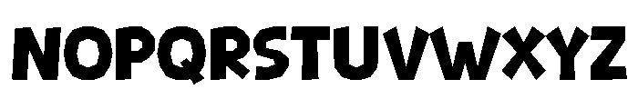 Comic Furore Regular Font LOWERCASE
