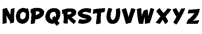 Comic Graphic Regular Font LOWERCASE