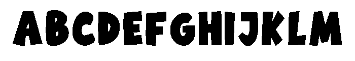 Comic Grinches Regular Font UPPERCASE