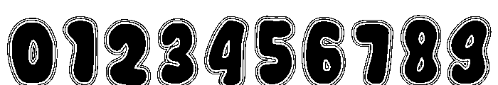 Comic Groovy Regular Font OTHER CHARS
