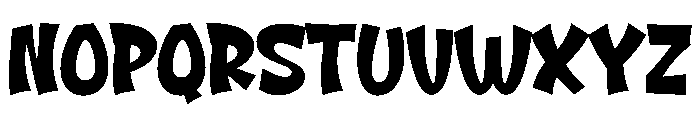 Comic Jam Font LOWERCASE