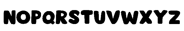 Comic Jelly Regular Font LOWERCASE