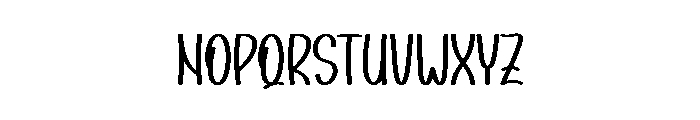 Comic Police Font UPPERCASE