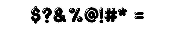 Comic Pop Font OTHER CHARS