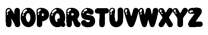 Comic Pop Font UPPERCASE