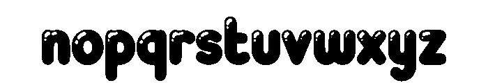 Comic Pop Font LOWERCASE