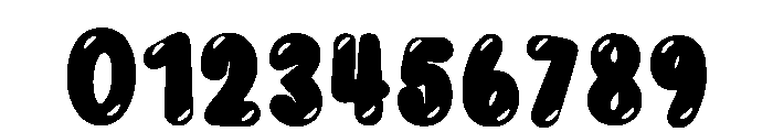 Comic Rainbow Regular Font OTHER CHARS