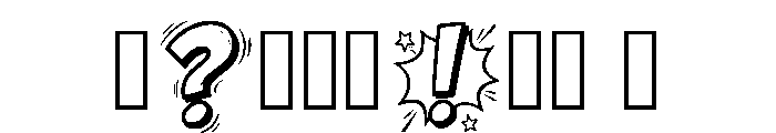Comic Regular Font OTHER CHARS