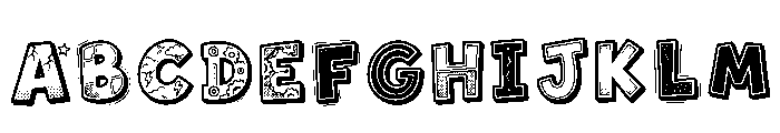 Comic Regular Font UPPERCASE