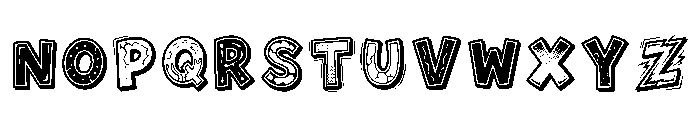 Comic Regular Font LOWERCASE