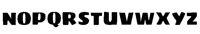 Comic Seven Regular Font LOWERCASE