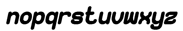 Comic Sons Bold Italic Font LOWERCASE