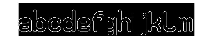 Comic Sons-Hollow-Inverse FONT