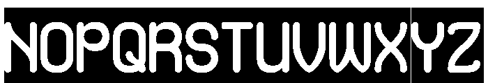 Comic Sons-Inverse Font UPPERCASE
