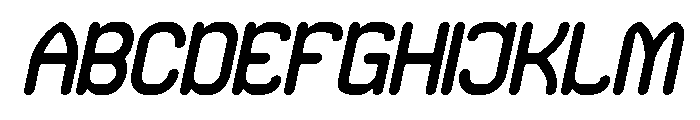 Comic Sons Italic Font UPPERCASE