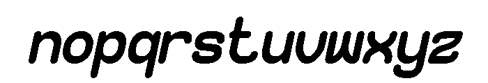 Comic Sons Italic Font LOWERCASE