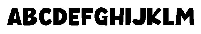 Comic Story Regular Font UPPERCASE