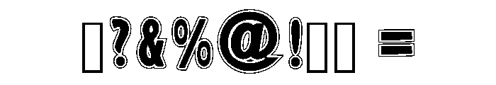 Comic Student Regular Font OTHER CHARS