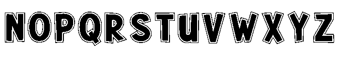 Comic Student Regular Font LOWERCASE