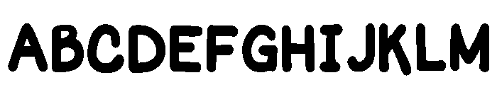 Comic Summer Regular Font UPPERCASE