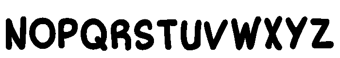 Comic Summer Regular Font LOWERCASE