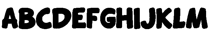 Comic Title Regular Font UPPERCASE
