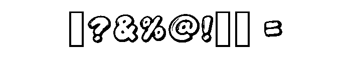Comic Vibes Regular Font OTHER CHARS