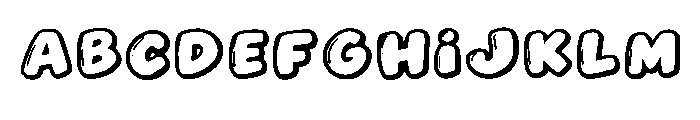 Comic Vibes Regular Font UPPERCASE