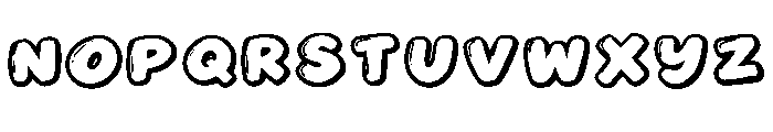 Comic Vibes Regular Font LOWERCASE