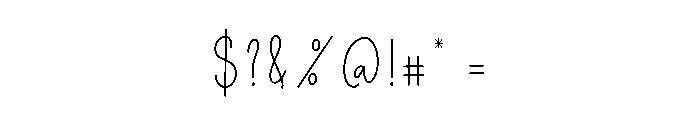 Comic Winter Font OTHER CHARS