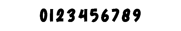 Comic Writing Font OTHER CHARS