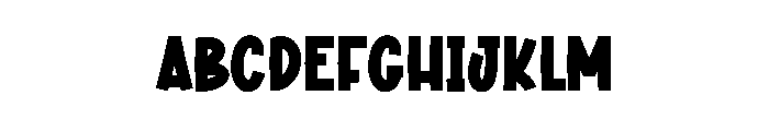 Comic Writing Font UPPERCASE